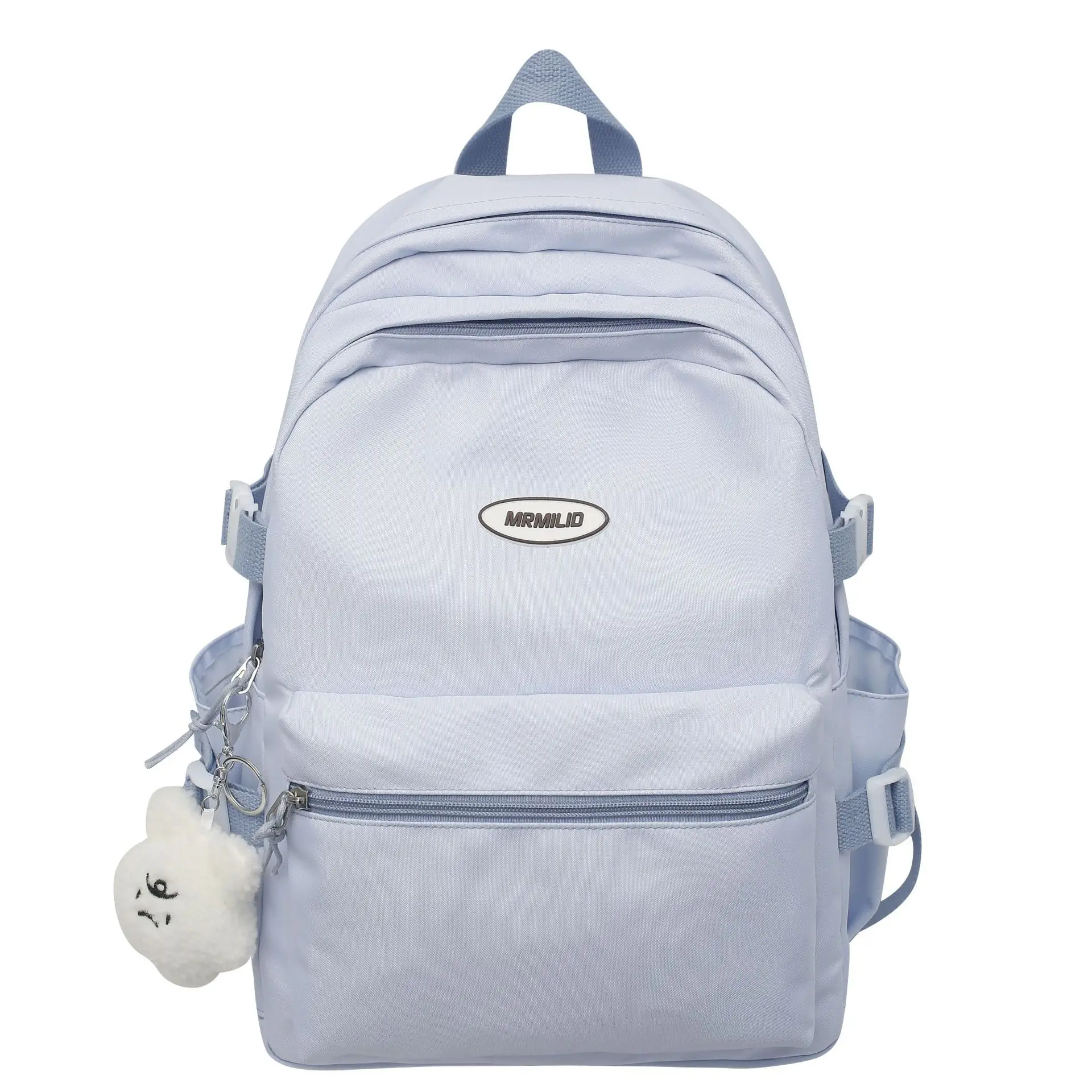 Black New Schoolbag for Girls Large Capacity Campus Backpack - Image 4