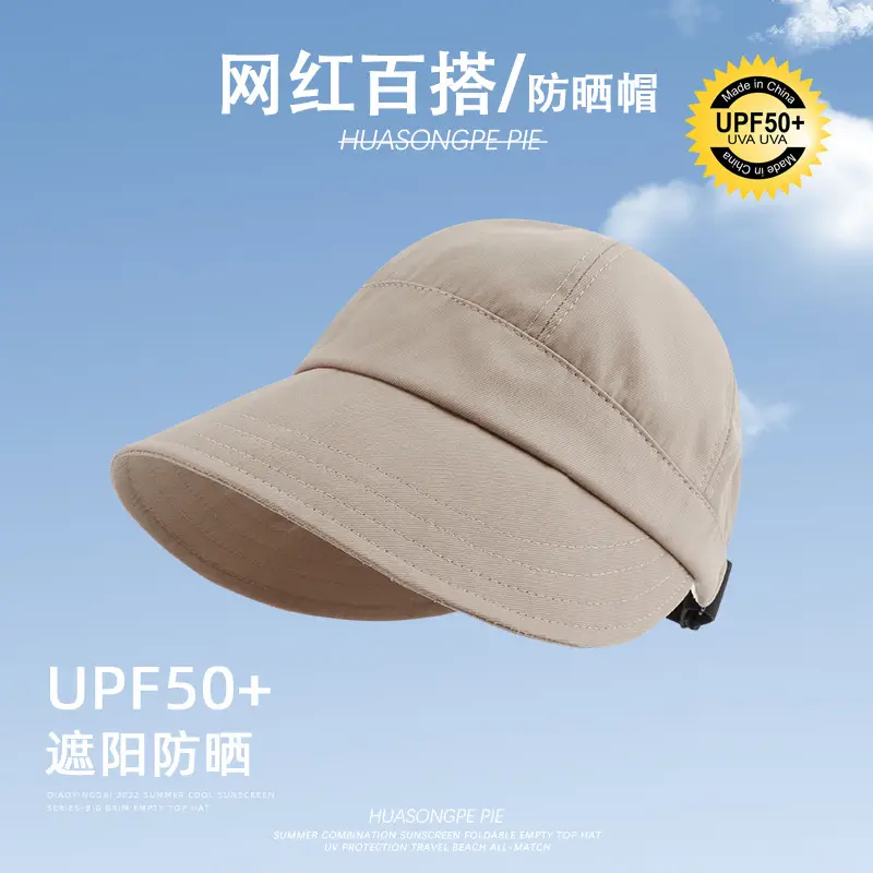 UPF50+ Sunscreen Cap for Students Travel - Image 3