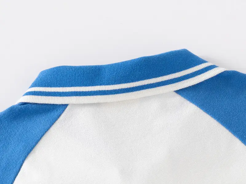 Boys Red White Polo T-Shirt Summer Korean Children's Clothing Wholesale — feature 11
