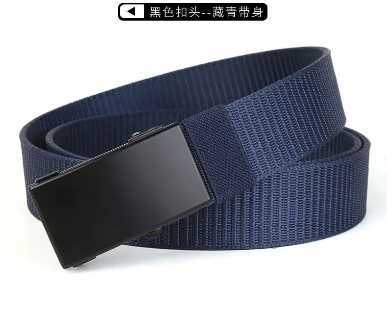Men's Gold Nylon Belt with Automatic Buckle β feature 25