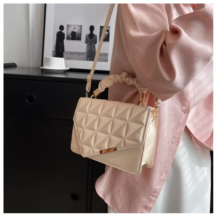 Black Quilted One-Shoulder Women's Handbag — feature 16