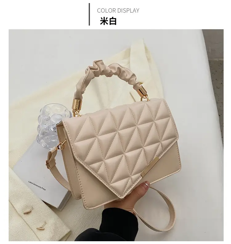 Black Quilted One-Shoulder Women's Handbag — feature 24