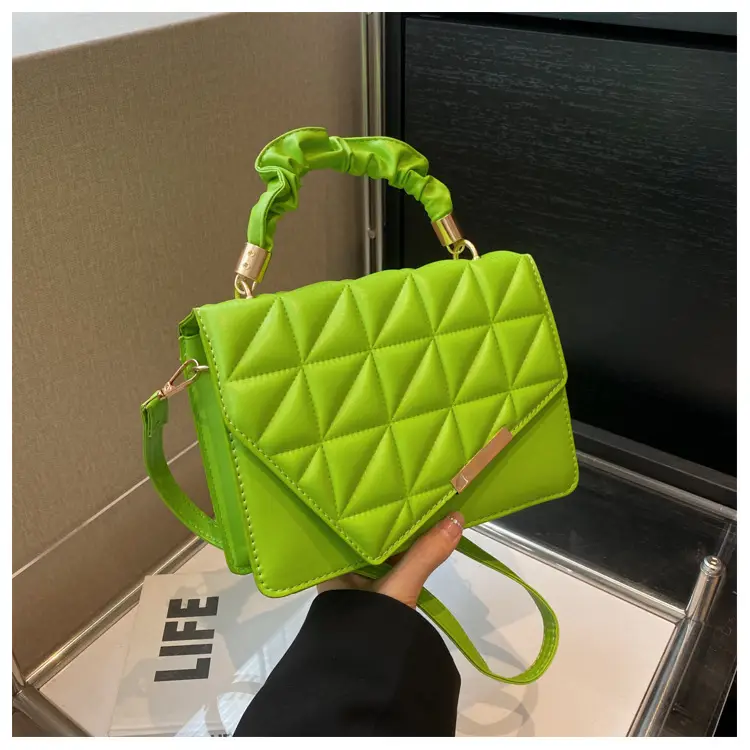 Black Quilted One-Shoulder Women's Handbag — feature 27