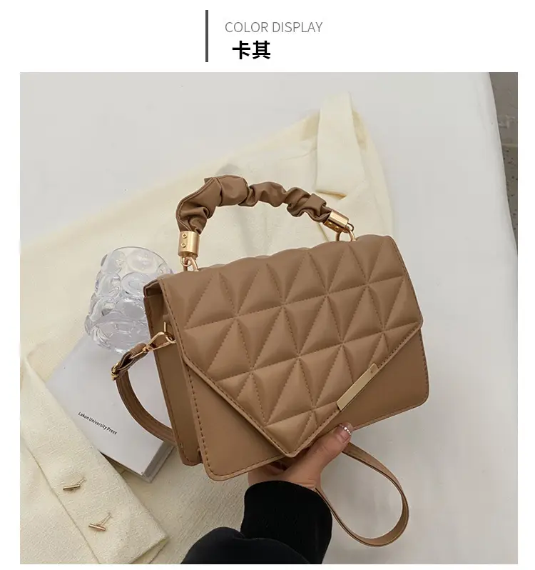 Black Quilted One-Shoulder Women's Handbag — feature 30