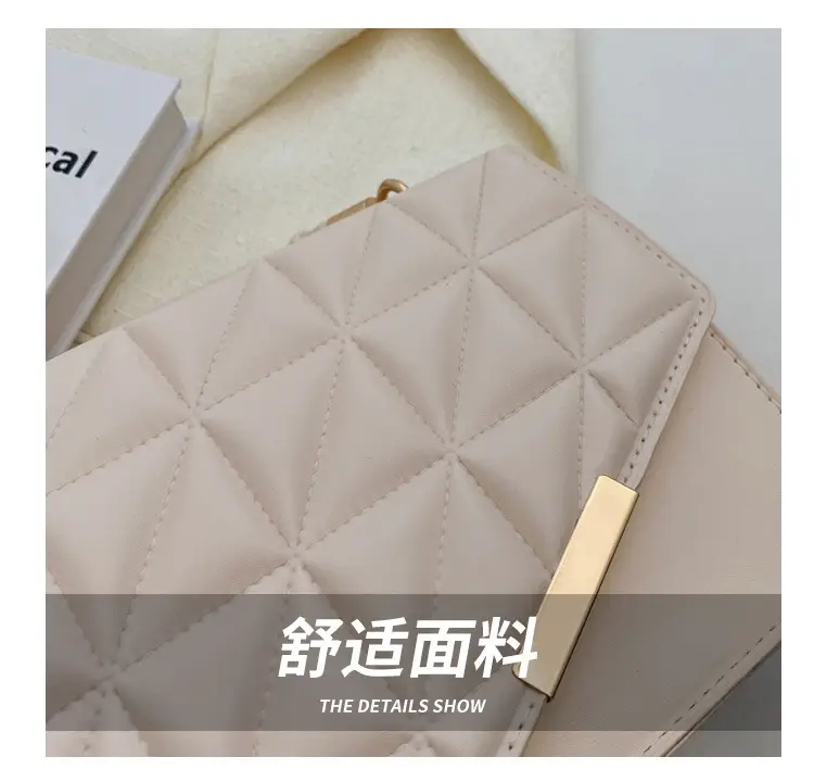 Black Quilted One-Shoulder Women's Handbag — feature 4