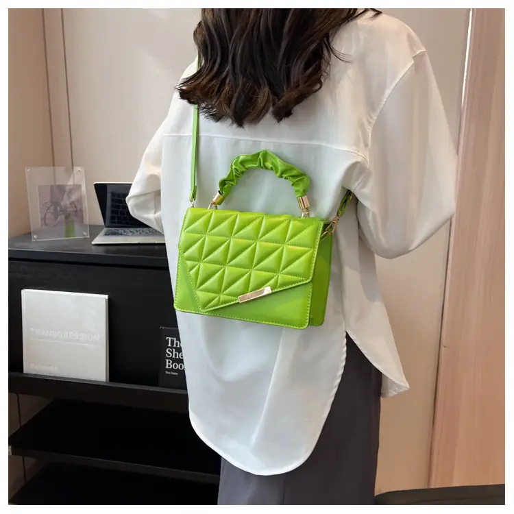 Black Quilted One-Shoulder Women's Handbag — feature 8