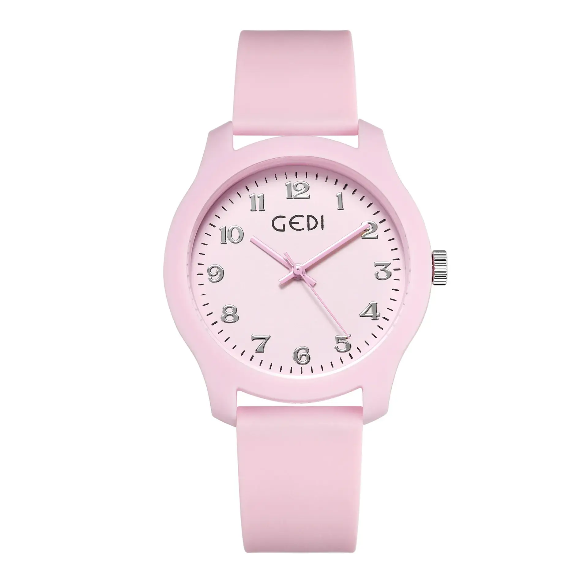 Gedhi Silicone Student Watch Candy Color Waterproof - Image 2