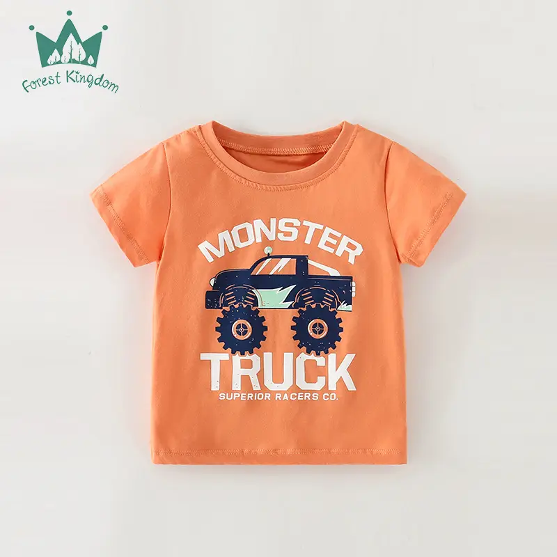 Kids Dinosaur Printed Blue T-Shirt Boys Summer - Image 4