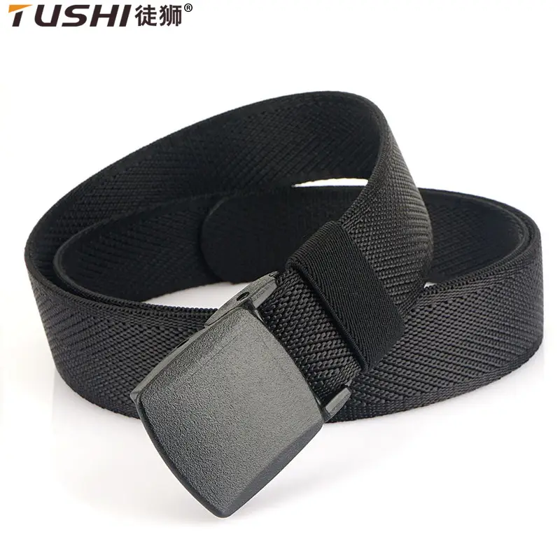 YKK Buckle Safety Belt with Thick Elastic Nylon Strap - Image 8