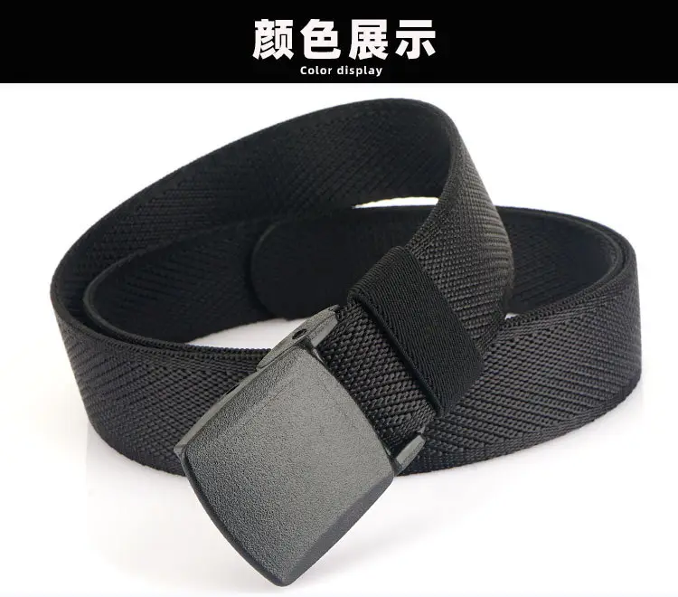 YKK Buckle Safety Belt with Thick Elastic Nylon Strap β feature 16