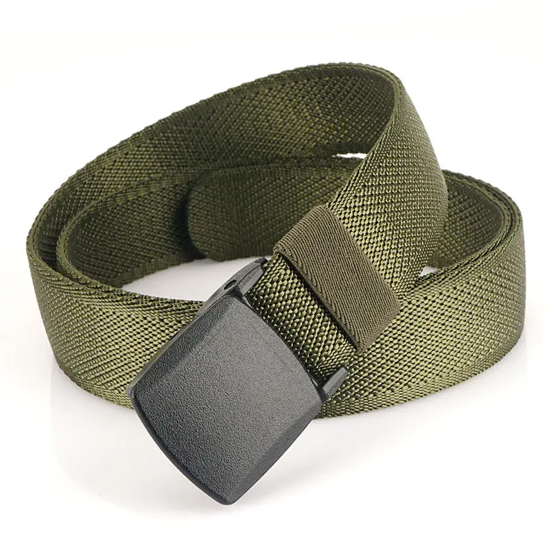 YKK Buckle Safety Belt with Thick Elastic Nylon Strap - Image 2