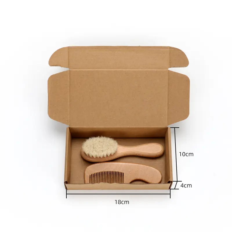 Beech Wood Hair Brushes for Baby Shampoo & Hair Care