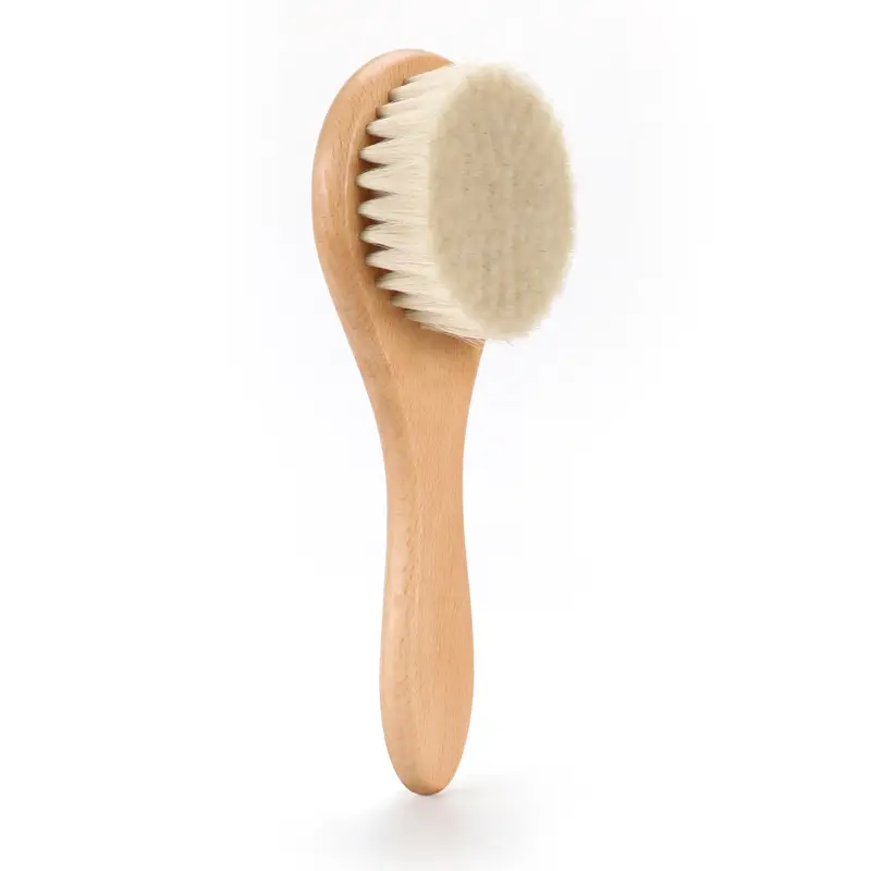 Beech Wood Hair Brushes for Baby Shampoo & Hair Care