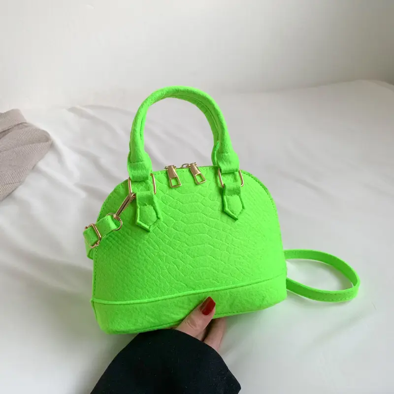Women's Neon Green Shoulder Bag 2023 Spring - Image 5