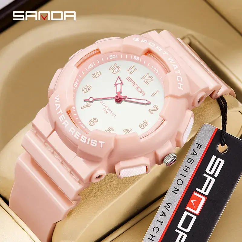 Sanda Waterproof Digital Sport Watch for Students - Image 29
