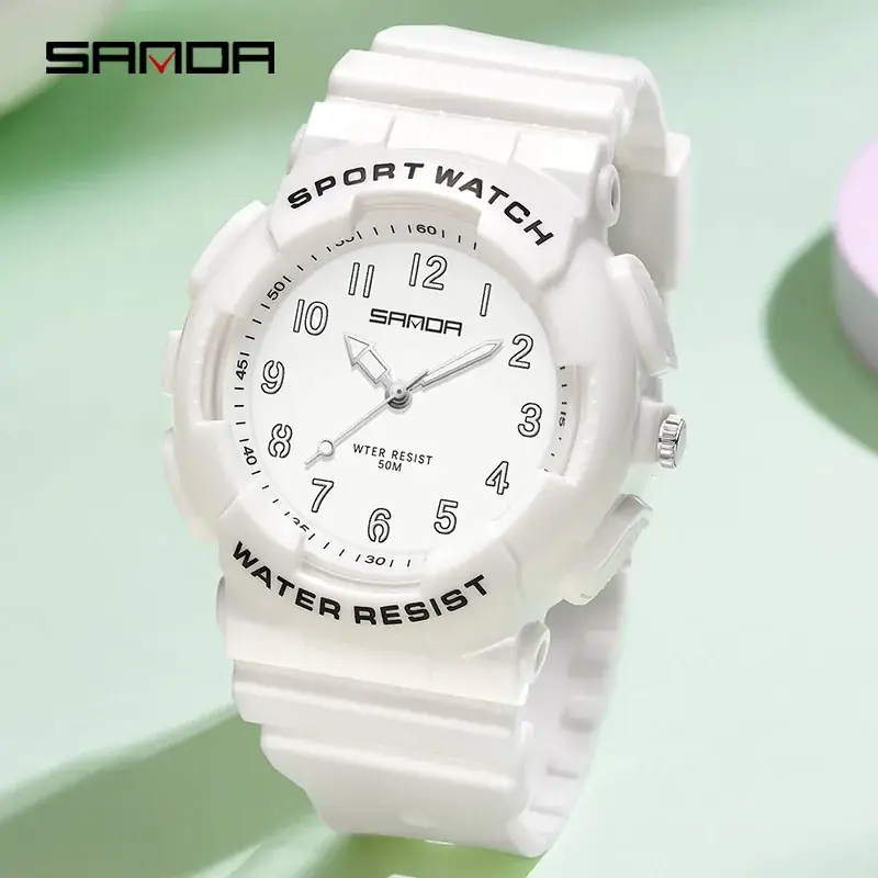 Sanda Waterproof Digital Sport Watch for Students - Image 30