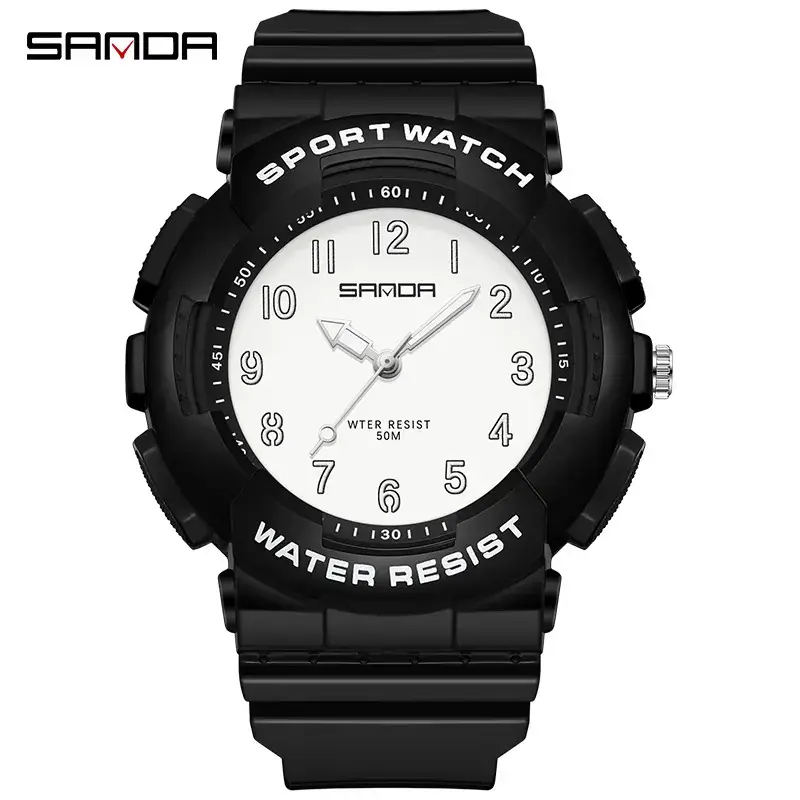 Sanda Waterproof Digital Sport Watch for Students - Image 32