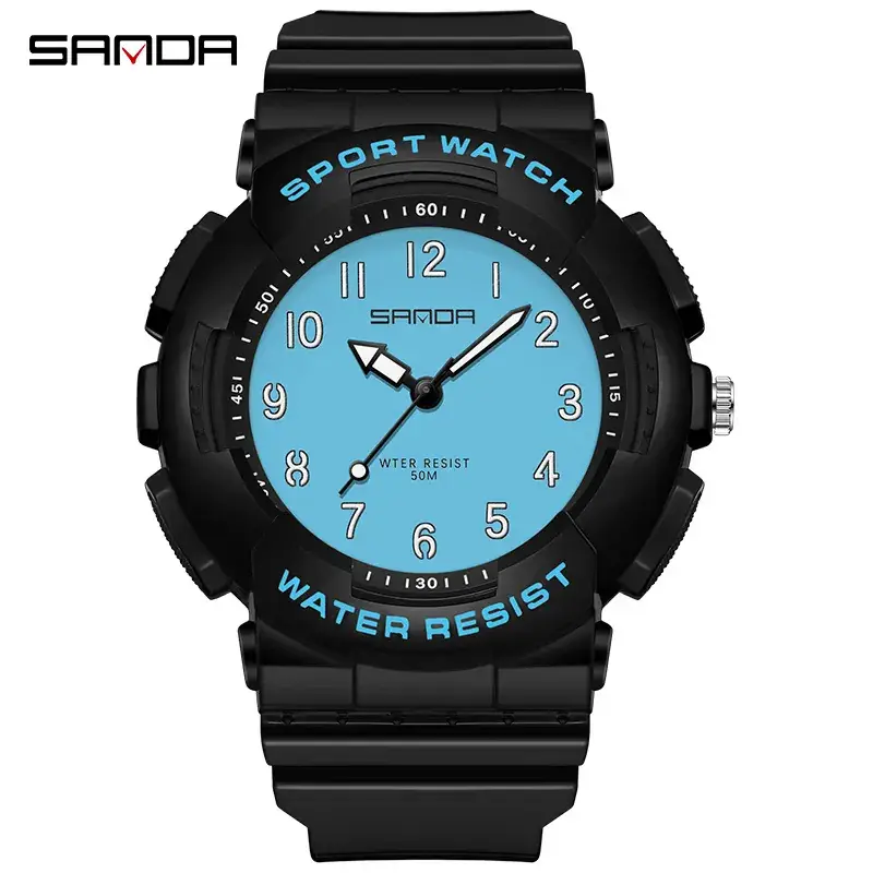 Sanda Waterproof Digital Sport Watch for Students - Image 10