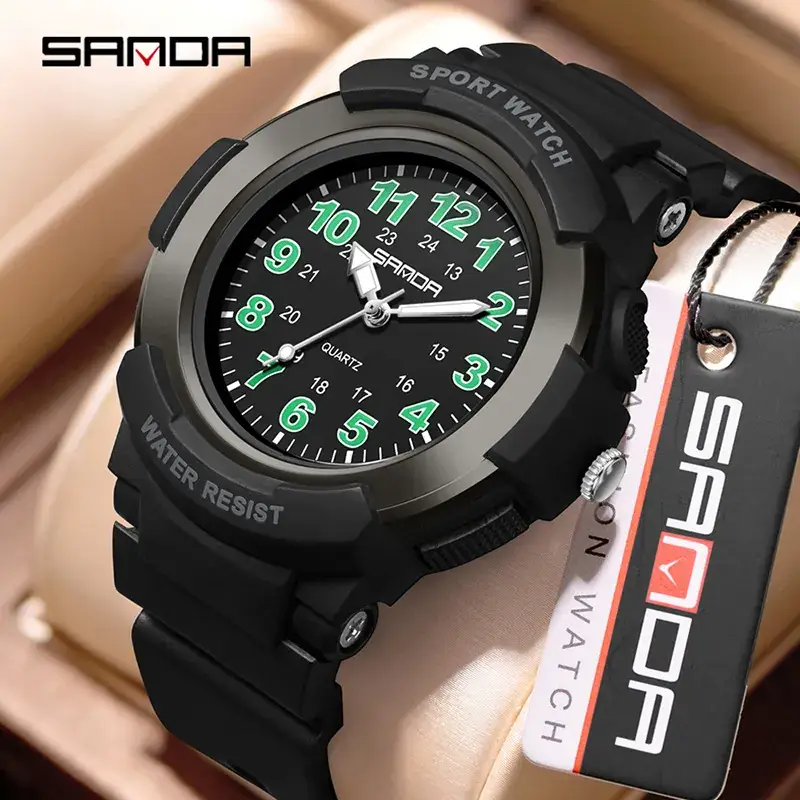 Sanda Waterproof Digital Sport Watch for Students - Image 12