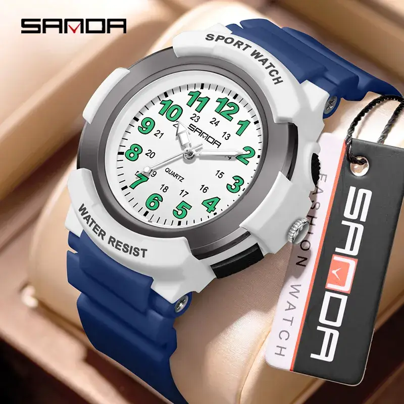 Sanda Waterproof Digital Sport Watch for Students - Image 14