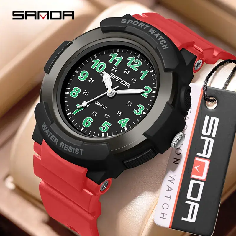 Sanda Waterproof Digital Sport Watch for Students - Image 16
