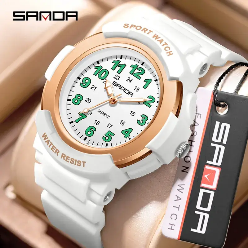 Sanda Waterproof Digital Sport Watch for Students - Image 18