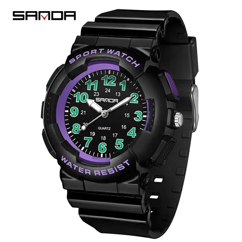 Sanda Waterproof Digital Sport Watch for Students - Image 22