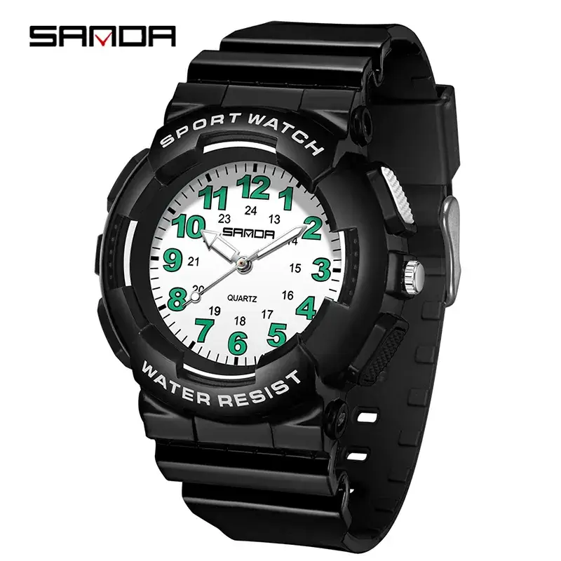 Sanda Waterproof Digital Sport Watch for Students - Image 24