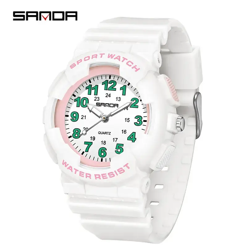 Sanda Waterproof Digital Sport Watch for Students - Image 25