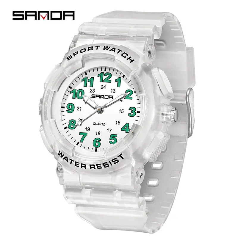 Sanda Waterproof Digital Sport Watch for Students - Image 27