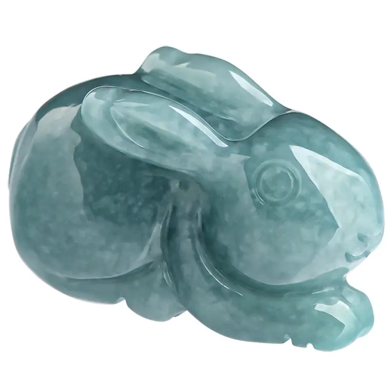 Jade Blue Water Jade Rabbit Pendant Wholesale