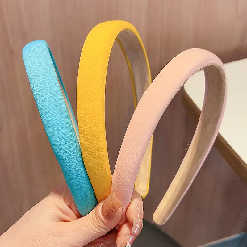 Pink Elastic Hair Band for All Match, Soft Non Slip, Stylish Headwear - Image 100