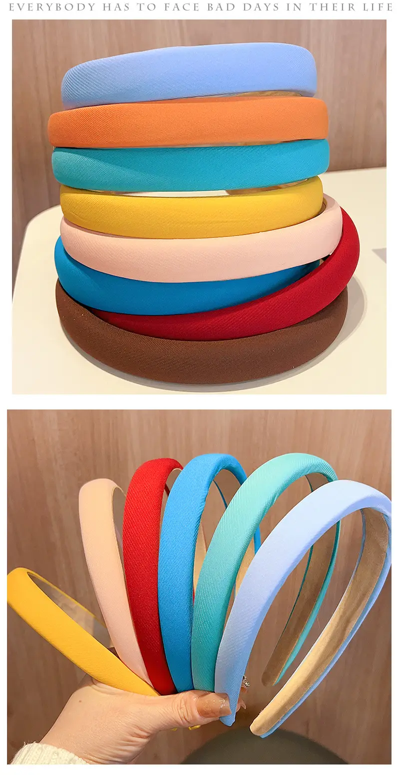 Pink Elastic Hair Band for All Match, Soft Non Slip, Stylish Headwear — feature 3