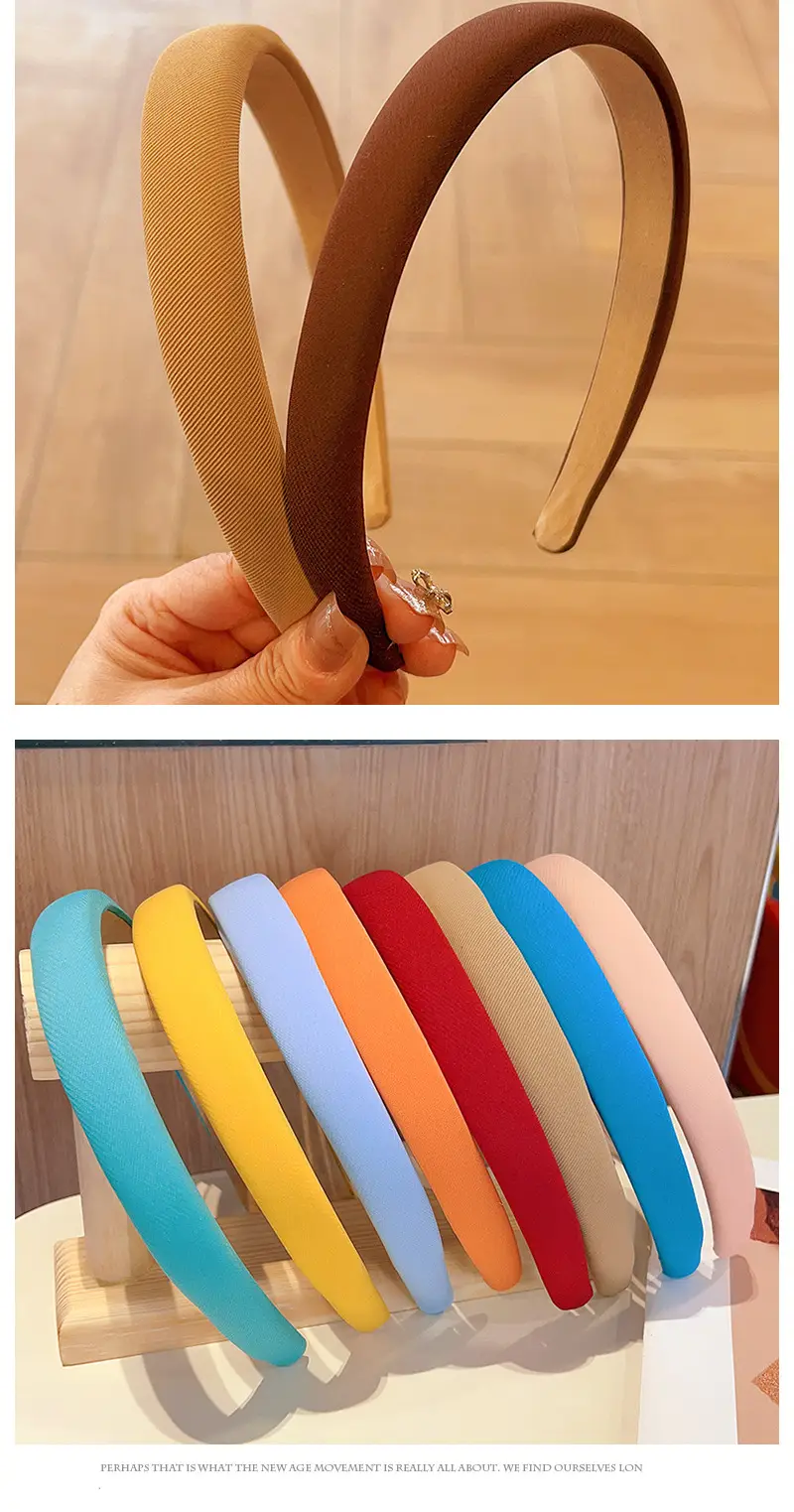 Pink Elastic Hair Band for All Match, Soft Non Slip, Stylish Headwear — feature 4