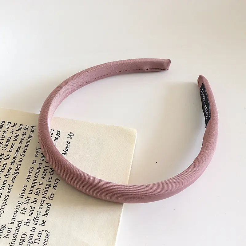 Pink Elastic Hair Band for All Match, Soft Non Slip, Stylish Headwear - Image 24