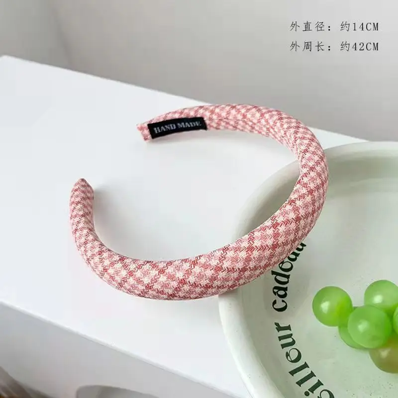 Pink Elastic Hair Band for All Match, Soft Non Slip, Stylish Headwear - Image 57
