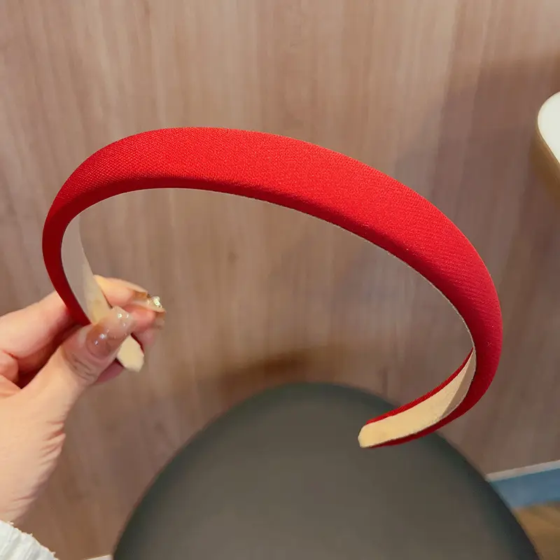 Pink Elastic Hair Band for All Match, Soft Non Slip, Stylish Headwear - Image 6