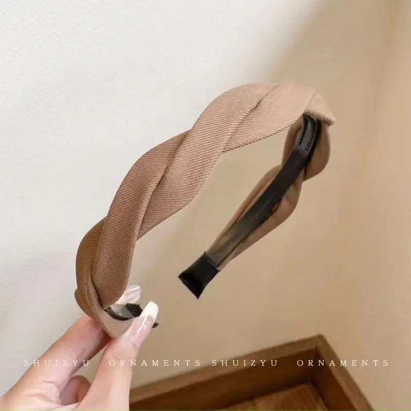Pink Elastic Hair Band for All Match, Soft Non Slip, Stylish Headwear - Image 80