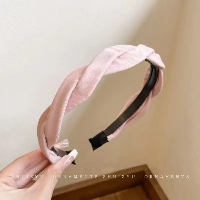 Pink Elastic Hair Band for All Match, Soft Non Slip, Stylish Headwear - Image 85
