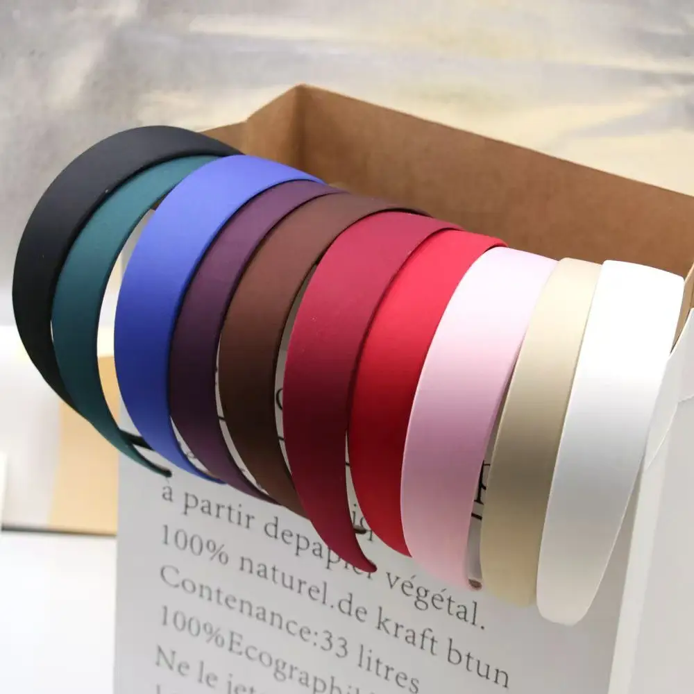 Pink Elastic Hair Band for All Match, Soft Non Slip, Stylish Headwear - Image 86