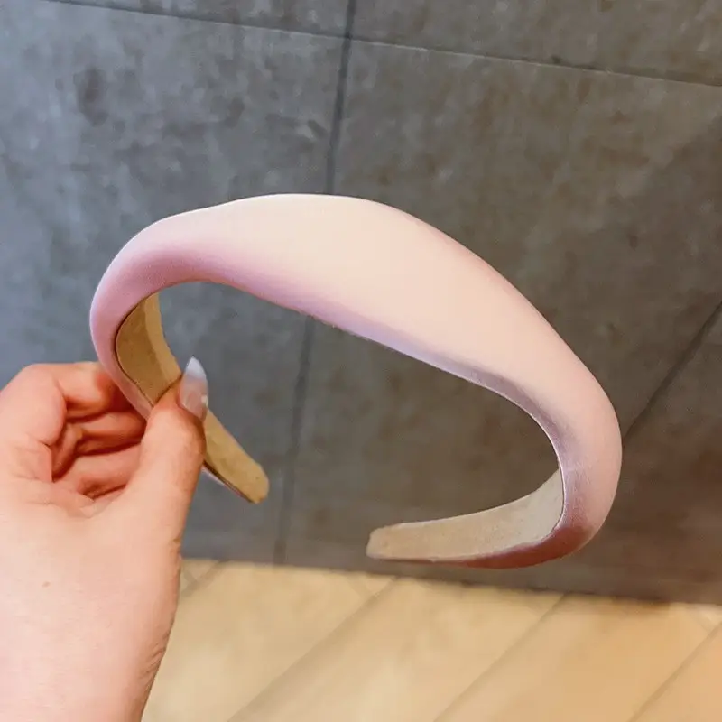 Pink Elastic Hair Band for All Match, Soft Non Slip, Stylish Headwear - Image 96