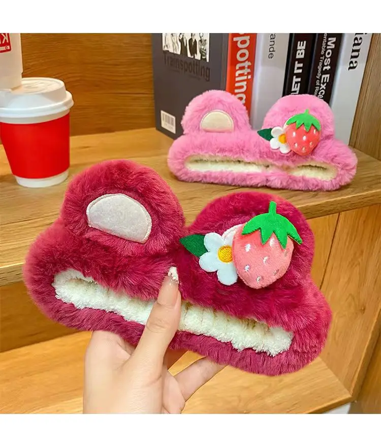 Korean Style Strawberry Bear Face Wash Hair Band Non-Slip Headband — feature 10