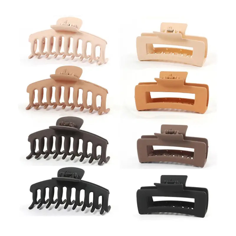 Cross-border Hair Clips Matte PS Claws Wholesale - Image 39