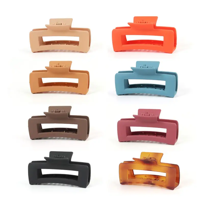 Cross-border Hair Clips Matte PS Claws Wholesale - Image 41