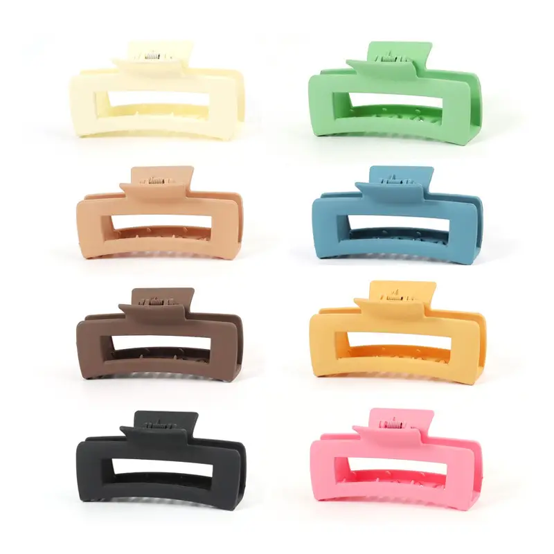 Cross-border Hair Clips Matte PS Claws Wholesale - Image 5