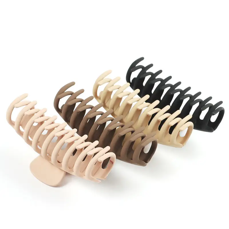 Cross-border Hair Clips Matte PS Claws Wholesale - Image 7
