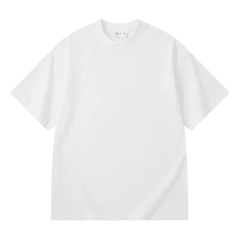 Brown Cotton T-Shirt for Men 300g Heavy Combed