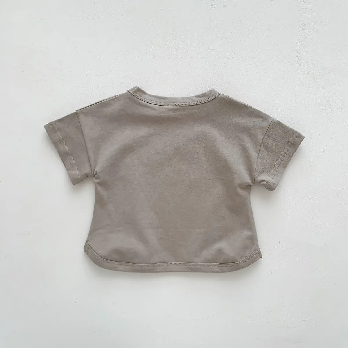 Winter Skate T-Shirt for Kids Girls Boys Cotton Cream — feature 13