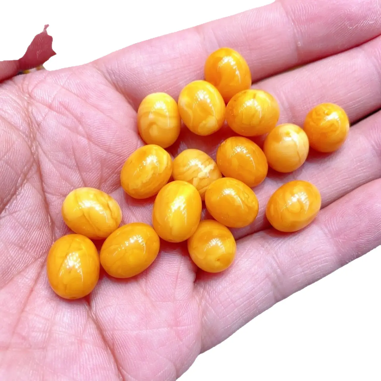 Natural Old Beeswax Jujube Beads Loose Wholesale - Image 5
