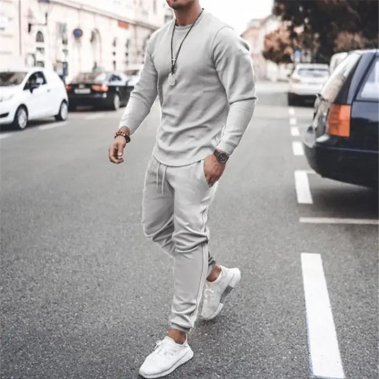 Men's White 2-Piece Casual Suit Spring Autumn 2023 — feature 16